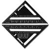 for Carpenter Metric System Ruler Triangle Angle Square Speed Square Rafter Protractor Miter