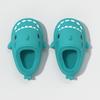 Fashion Shevalues Winter Furry Cartoon Shark Slippers For Women Men Soft Sole Cotton Slides Waterproof Plush Cozy Warm Women's Slippers