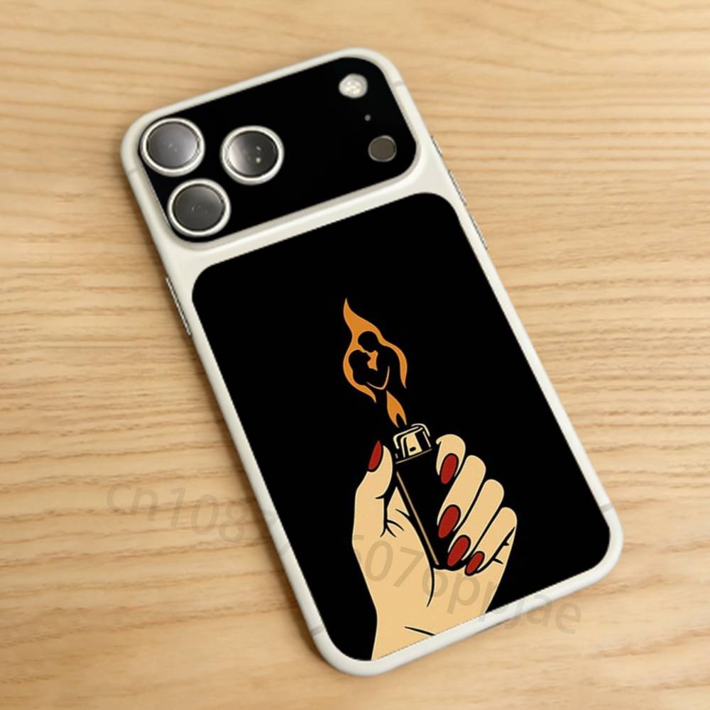 Зажги мой огонь Для iPhone 17proMax/17pro Полное покрытие Наклейка Пленка-обертка Цветная Задняя Защитная Наклейка Пленка