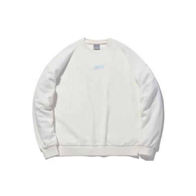 Li Ning Sports Casual Pullover Long Sleeve Sweatshirt Unisex Sweatshirt Off-White AWDQ652-8
