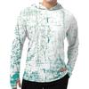 Summer quick-to-finger sun-protection fishing suit, UV-resistant long-sleeve hooded fishing suit