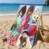Vibrant World Of Toca Life Beach Towel, Quick-drying, Easy to Care for, Suitable for Both Fitness and Beach Vacations,Sports Essential