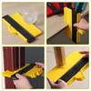 1 шт. Линейка Режущий профиль Линейка Шаблон Строительный Контурный дубликатор Инструмент для плитки