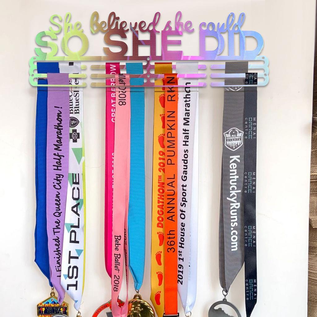 Multi Support Medal Display Hanger, Medal Holder, Wall Mount Medal Frame, Display Hanger Rack, Easy To Install