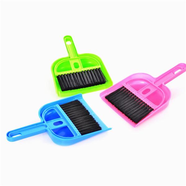Durable And Cheap Mini Desktop Sweep Cleaning Brush Small Broom Dustpan Set