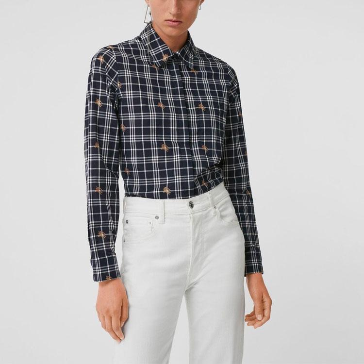 Burberry Shirt Women's Dark Blue 80040341