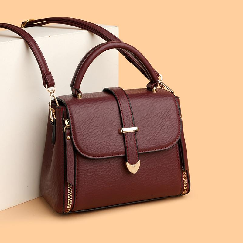 Модная женская сумка через плечо, Высококачественная сумка кроссбоди из искусственной кожи, Простая сумка на плечо, Повседневная сумочка, Подходящая для ежедневного использования и шопинга