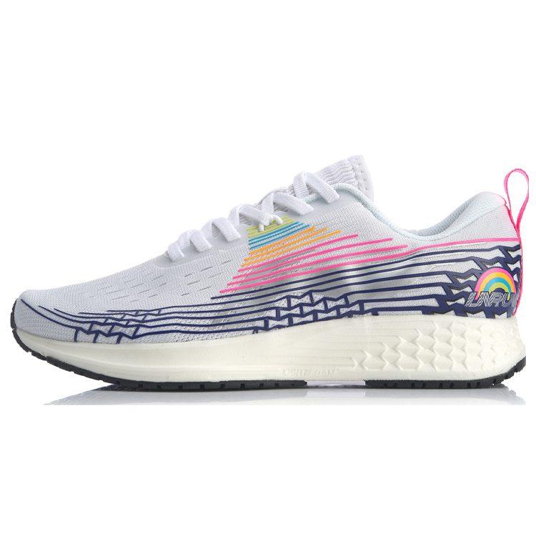 Li Ning Red Hare 4 Низкие Беговые Кроссовки Женские Белые Мультиколор ARBP046-13