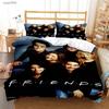 Frie Tv Funny Anime Casal All Season Duvet Cover Comforter Beding Sets Soft Quilt Cover And Pillowcases Single/Double/Queen/King