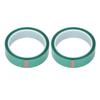 2PCS High Temperature Tape PET 0.06mm Thickness 25mm Width 33meter Length Green Insulation Tape