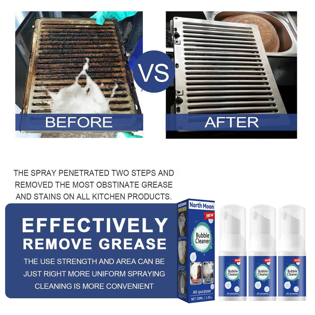 Очиститель от тяжелого масла для кухни. Кухонная утварь очищает, освежает и устраняет запахи, 90 мл.