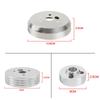 5 & 6 Hole Steering Wheel Hub Adapter Polished Short Hub Connector Kit Aluminum Car Accessories for Chevrolet GMC Pontiac