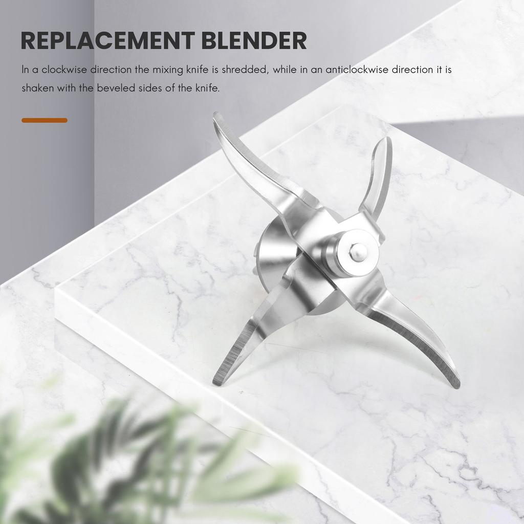 Replacement Blender Knife for Vorwerk Thermomix TM31 TM 31 Food Processor Mixing Knife with Seal Ultra-Sharp Spare Part