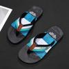 Мужские шлепанцы Пляжные сандалии Летние тапочки Нескользящие повседневные туфли на плоской подошве Тапочки Домашняя обувь для мужчин Уличные тапочки
