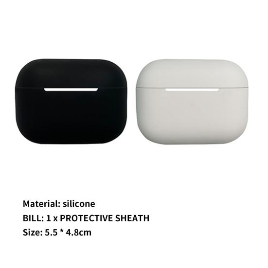 Защитный чехол для наушников, простая установка, пыленепроницаемый, с обратным зарядным отверстием, Bluetooth-совместимый чехол для наушников для Airpods Pro2