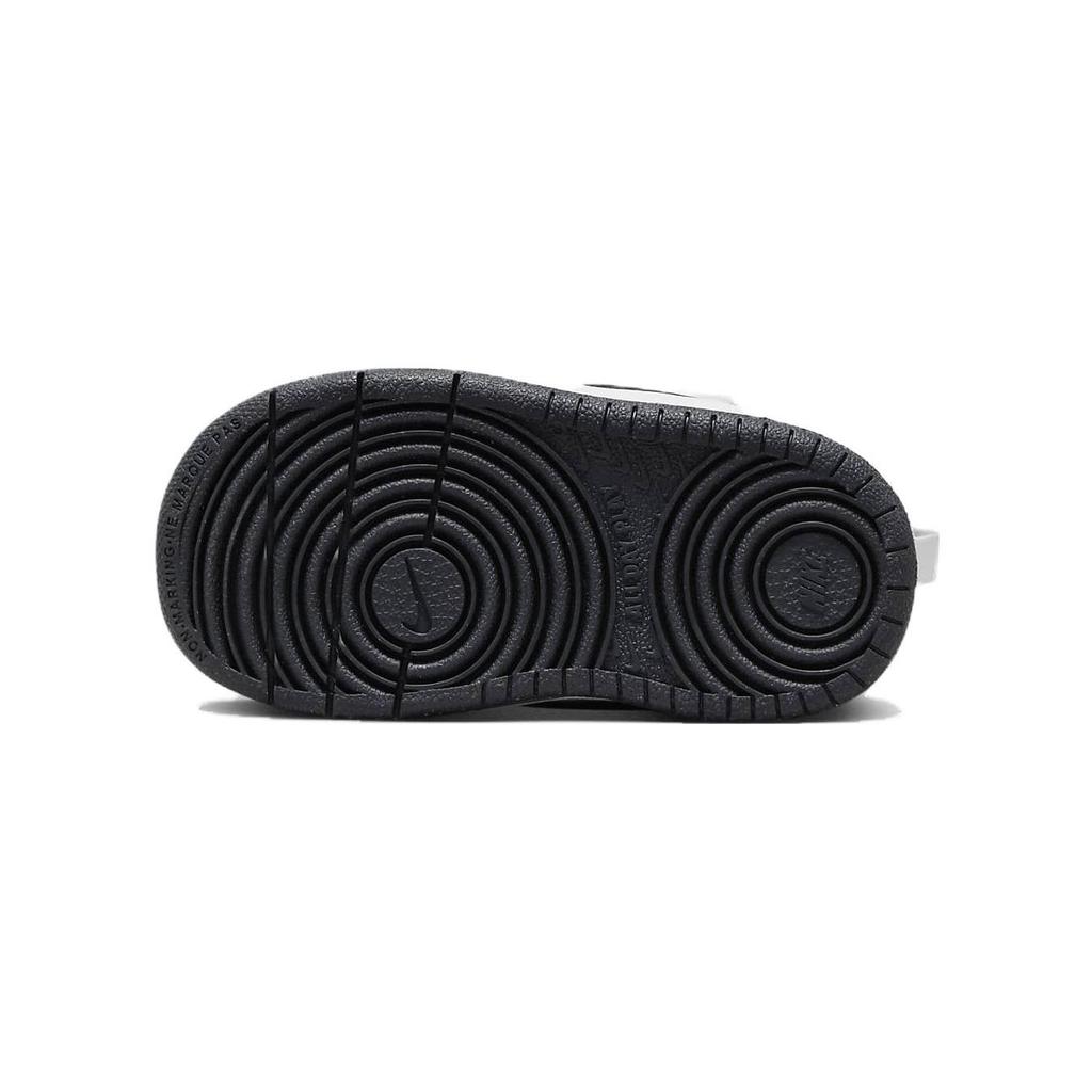 Nike Court Borough Low Recraft TD Белые разноцветные детские кроссовки Ярко-Розовый Светло-Ультрамарин Темно-Обсидиан DV5458-108