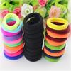 Vogue Korean Hair Accessories Gift New Hair Rope Elastic Hair Band Seamless Elasticity Candy Color 10PCS/Pack