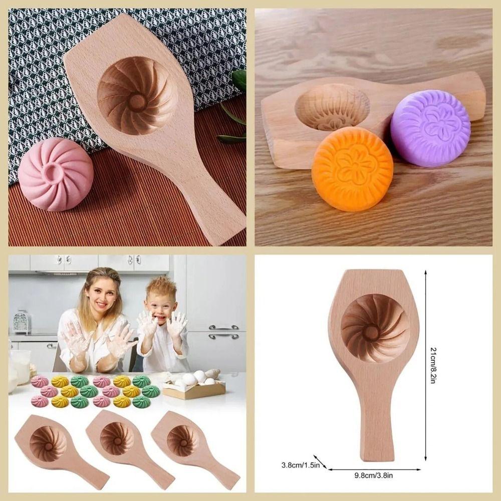 Ручная форма для пароварки хлеба из массива дерева, инструмент для паровых булочек с начинкой, полезная деревянная форма для баоцзы, кондитерская