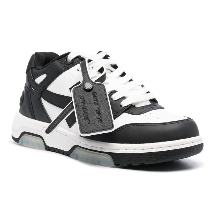 Off-White Out of Office Черно-белые 2023 Женские кроссовки OWIA259C99LEA006-0110