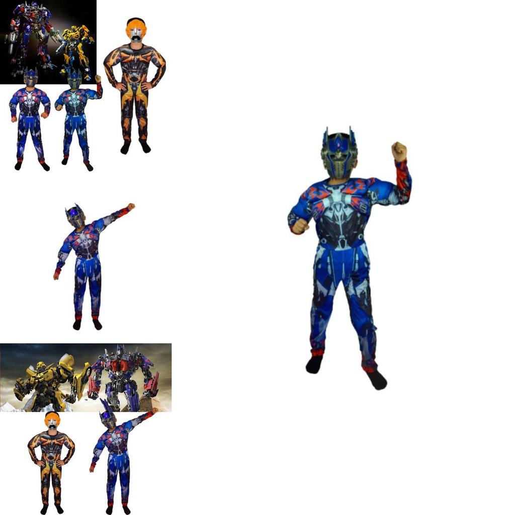 Преобразитесь в героя с нашим детским костюмом Бамблби и Оптимуса Прайма