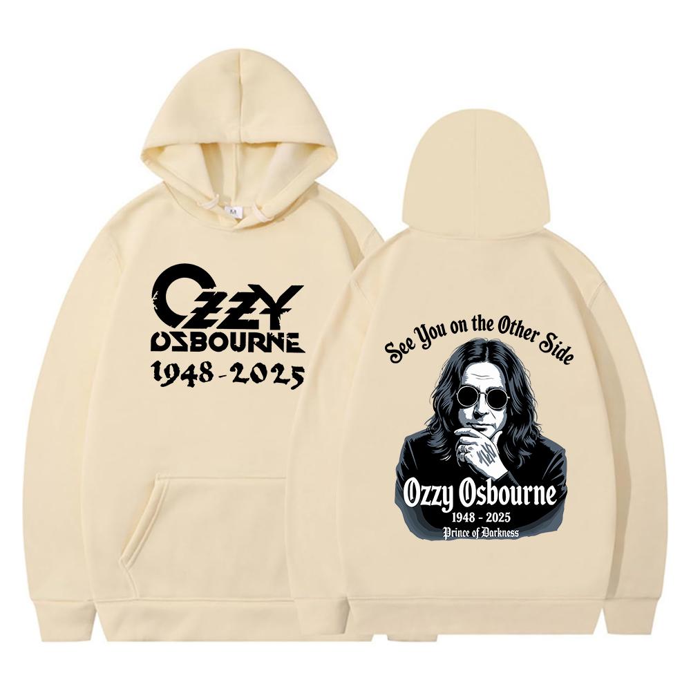 Ozzy Legends Never Die Hoodie The Prince of Darkness Sweatshirt RIP Ozzy Hoodie Black Sabbath Tribute Shirt Music Fan Gift