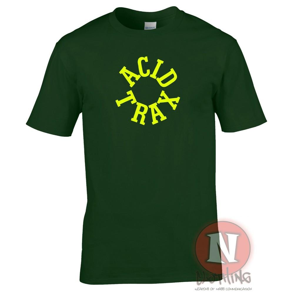 Acid Trax TShirt Phuture Acid House Chicago Dj Pierre Club Rave Festival