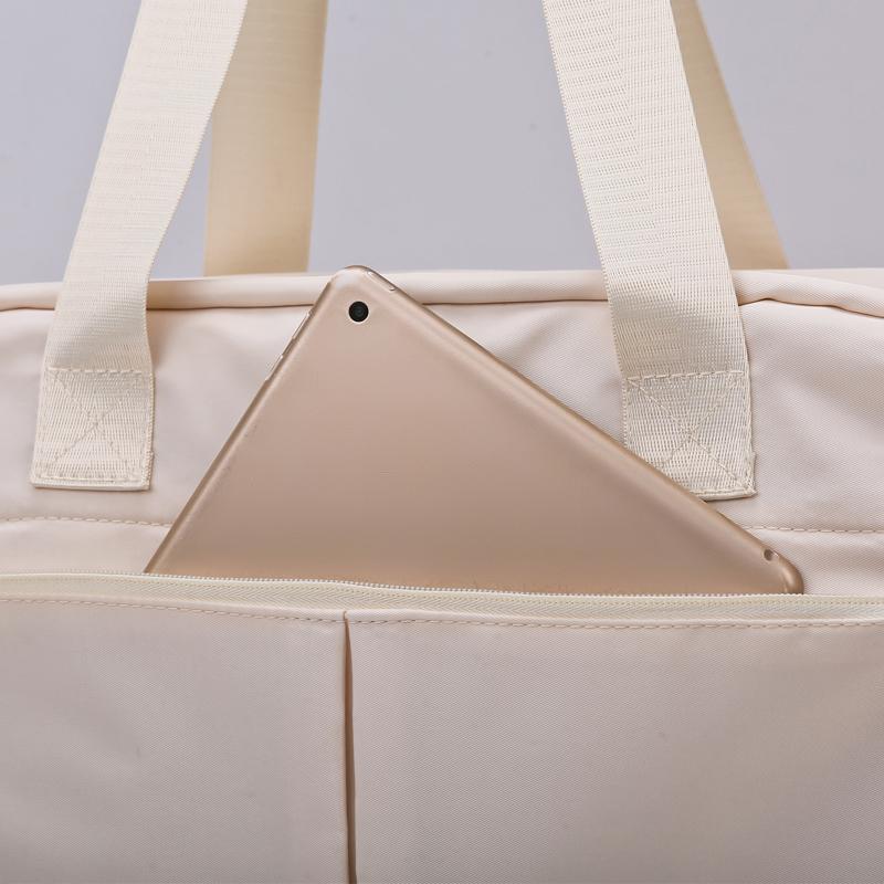 Gym Bag Dry and Wet Separate Large Capacity Sleeve Trolley Case Handbag Short Distance Luggage Bag Storage Bag