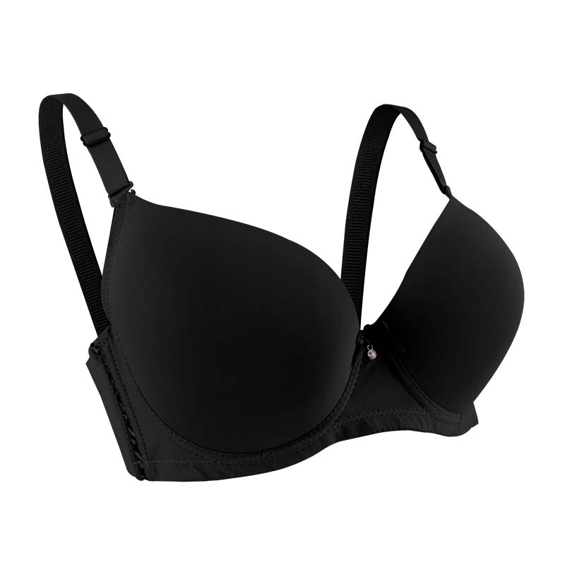 Push Up Bra Seamless Plus Size Brassiere Sexy Solid Color Underwar Underwire Female Lingerie 38CD-48CD