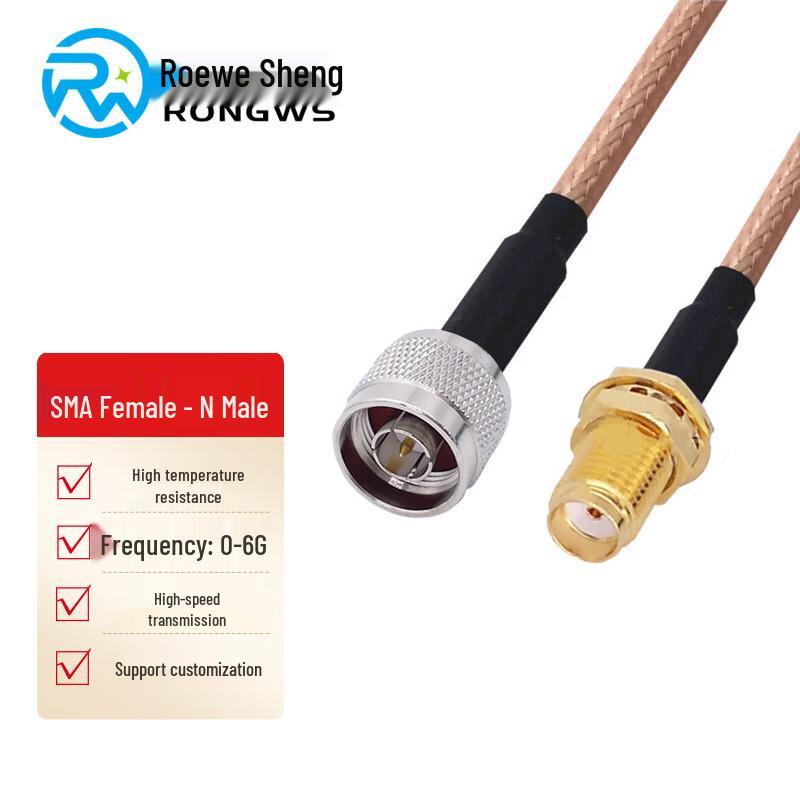 Сверхгибкий радиочастотный коаксиальный антенный кабель Rongweisheng RG316