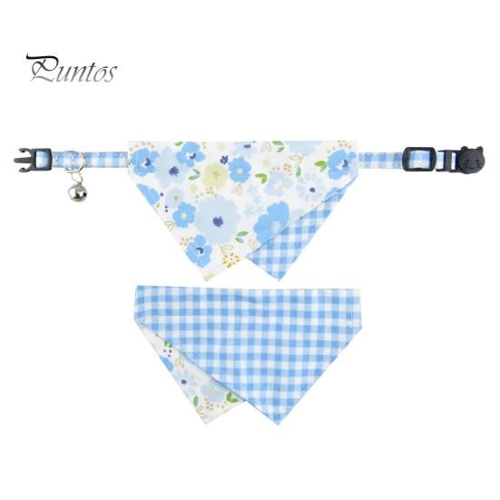 Нагрудник с кошачьим воротником и колокольчиком. Регулируемые ошейники для домашних животных. Бандана с колокольчиками для кошек. Высококачественный шарф для домашних животных для котят и некоторых щенков.