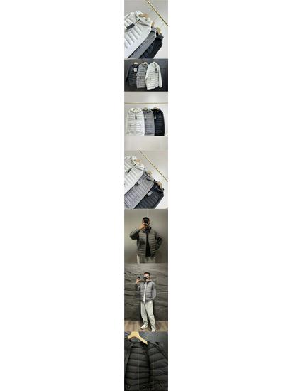 D Brand Men's 2025 Trendy Lightweight Cotton Patchwork Jacket - Casual, Comfortable, Versatile Outerwear