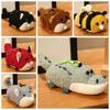 Plushies Doll Press Squeeze Doll Pendant Soft Crocodile Plush Keychains  Backpack Decor