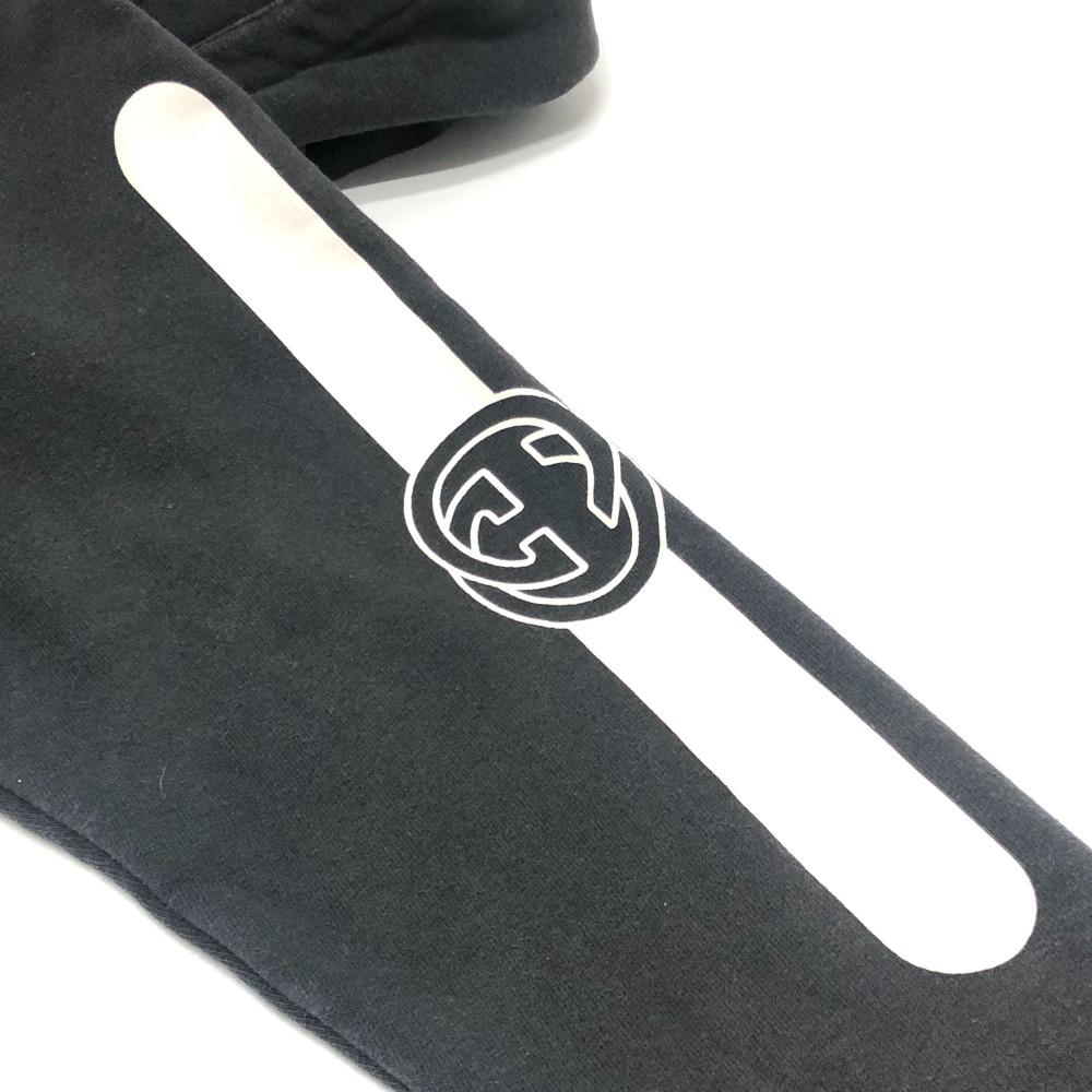 Gucci 627079 20AW Принт с логотипом на рукаве, свитшот с полумолнией, одежда, топ, худи, парка