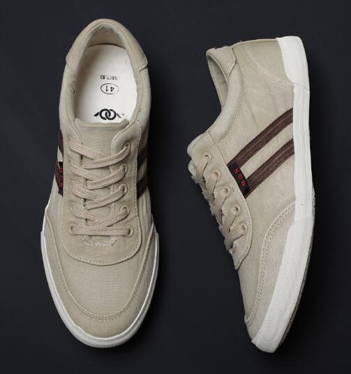 Модные мужские парусиновые туфли в стиле ретро для скейтбординга, всесезонные, с хорошей проницаемостью, мягкие, повседневные спортивные туфли из необработанной кожи, повседневные туфли H831