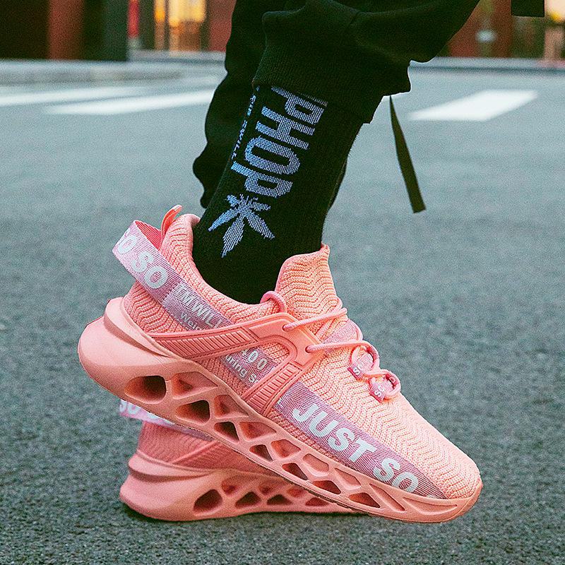 Мужские кроссовки Cross-Border Breathable Woven — спортивные, повседневные, для бега, большого размера