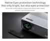 VAABZZ D4000 LCD Projector 120W LED 600ANSI 4K HD 1080P 2*Speaker 2.4G/5G WiFi Bluetooth 4.0