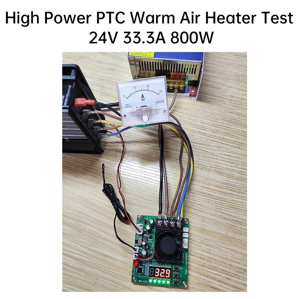 DC 12-50V 30A PWM Temperature Control, Speed Regulator, 2-wire, 3-wire, 4-wire Fan Universal Module, RPM Display