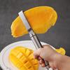 Mango Slicer Peeler Mango Splitter Fruit Peeler Slicer Cutter Knife Fruit Peeling Tool Coring Diced Kitchen Gadget