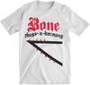НОВЫЙ Белый хлопковый футболка с коротким рукавом Bone Thugs-N-Harmony UR957