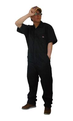 Комбинезон с коротким рукавом Dickies "33999" Цвет: Черный Размер: Средняя