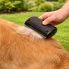 Professional Dog Hair Remover Hair Care Non-Slip Handle Pet Floating Brush Metal Brush Teeth Portable Pet Furs Knot Cutter