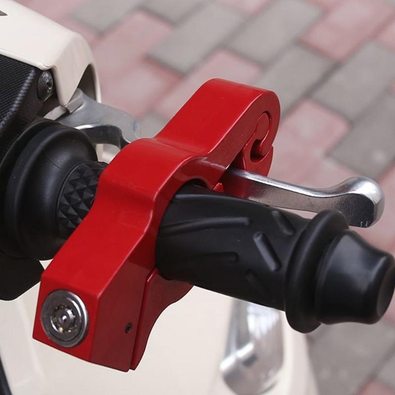 Aluminium Brake Lever Lock Simple Installation Motorcycle Lock Brake Lever Lock Theft Protections Motorcycle Accessory