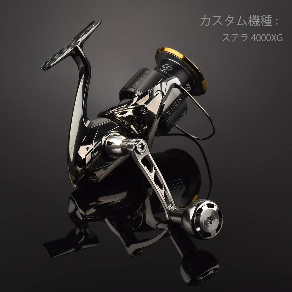 Ручка катушки Gomexus CJ57, совместимая катушка Shimano Spinning Reel, одинарная ручка Twin Power Exist Stella, сменная 57 мм с ручкой Bass Magochi