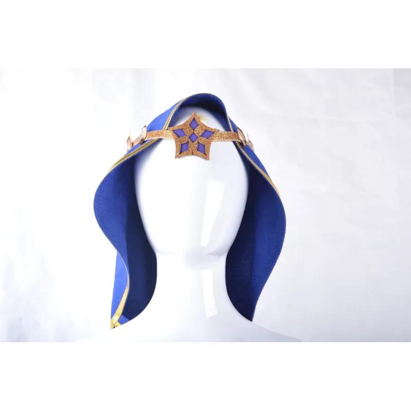 Layla Cosplay Costume Wig Genshin Impact Cosplay  Impact 3rd Layla Dress Outfit Uniform Headwear Gloves Hat Girls Women