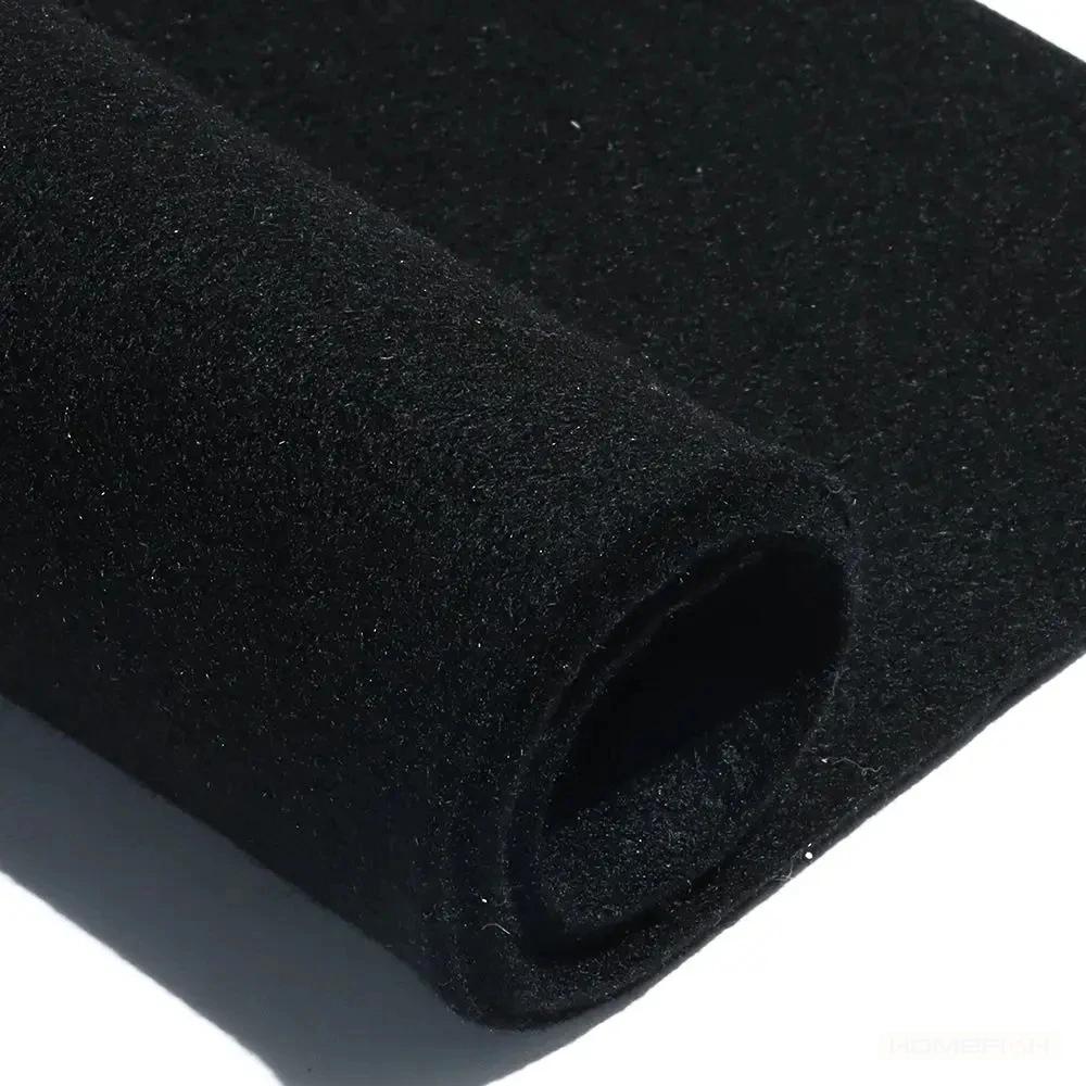 HOMEFISH Fireproof Pad Black Welding Protective Blanket Insulation Pad High Temperature Working Pad Multiple Sizes Durable