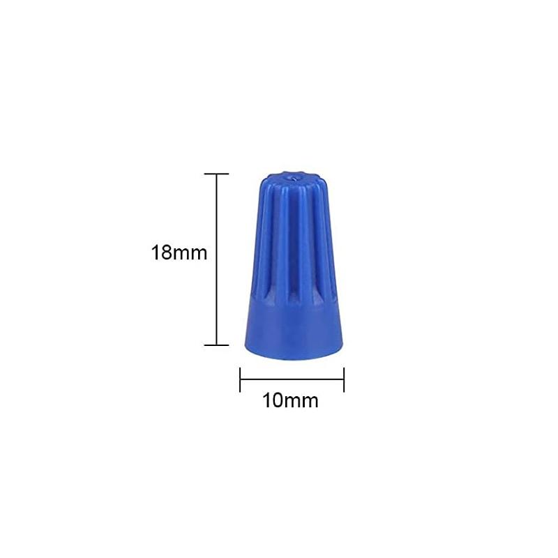 25/50/80 шт. быстрый разъем для проводов, цветной электрический изолированный обжимной поворотный терминал 0,2-10 мм, гайка, пружинная заглушка, соединение