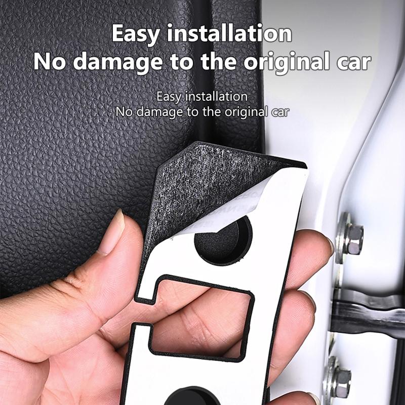 SEAMETAL Силиконовый ограничитель двери автомобиля, накладка-замок, буфер, амортизатор, силиконовые защитные накладки на дверной фиксатор автомобиля, ударопрочные, утолщенные, противоударные