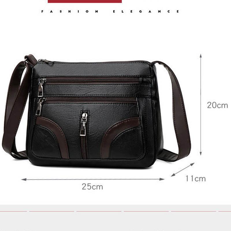 Многослойная женская сумка с текстурой овчины, модная сумка через плечо большой вместимости, женская сумка через плечо среднего возраста, материнские сумки