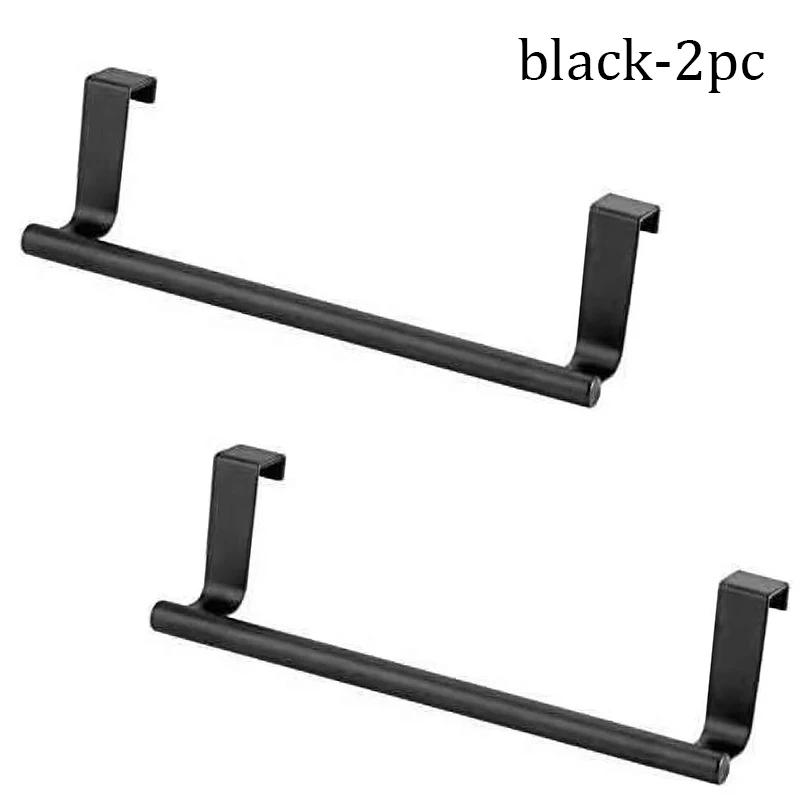 Одинарный держатель для полотенец, неперфорированный, для подвешивания полотенец, без сверления, для задней стенки дверцы шкафа, для кухни, ванной комнаты, для вешалки для полотенец