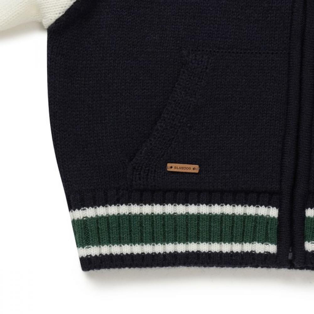 Bluedog BaBy B Logo Knit Zip Cardigan 46a19 200 03